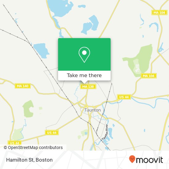 Hamilton St map