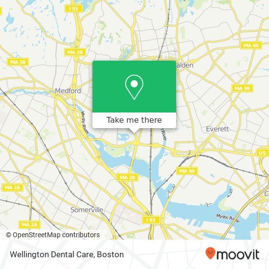 Wellington Dental Care map