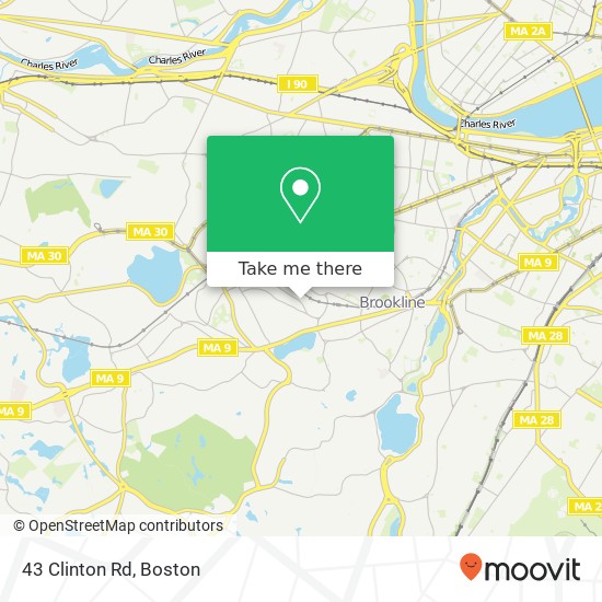 43 Clinton Rd map