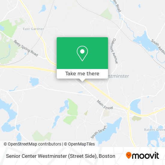 Senior Center Westminster (Street Side) map
