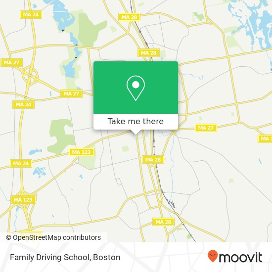 Family Driving School map