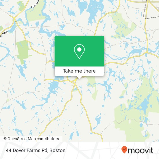 Mapa de 44 Dover Farms Rd