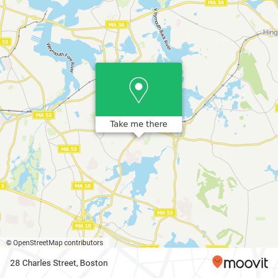 28 Charles Street map