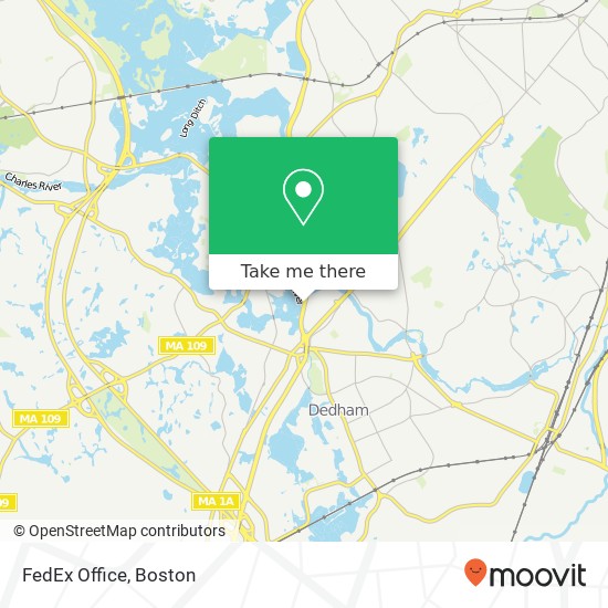 FedEx Office map