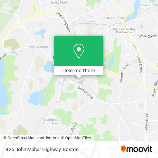 Mapa de 426 John Mahar Highway