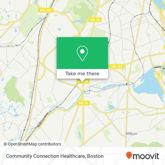 Community Connection Healthcare map