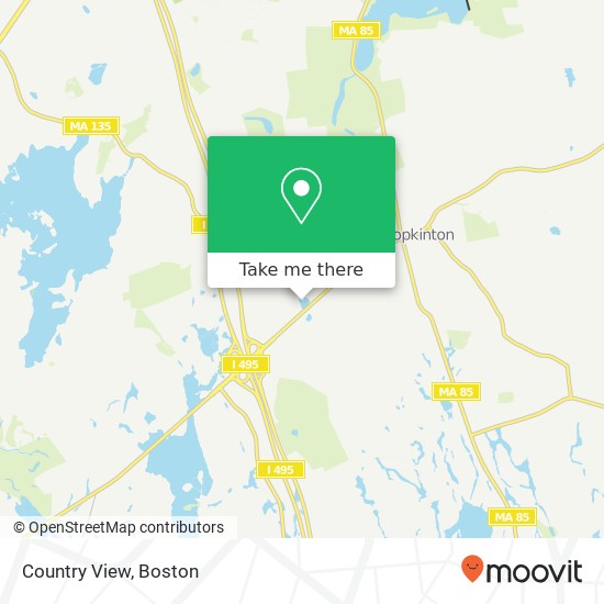 Country View map