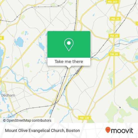 Mapa de Mount Olive Evangelical Church