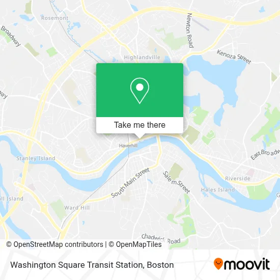 Washington Square Transit Station map