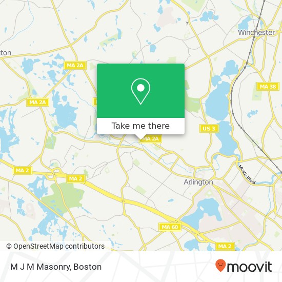 M J M Masonry map