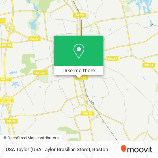 Mapa de USA Taylor (USA Taylor Brasilian Store)