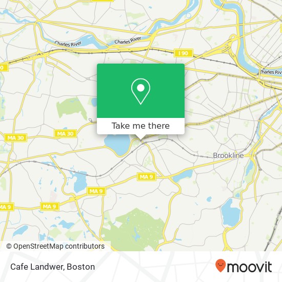 Cafe Landwer map