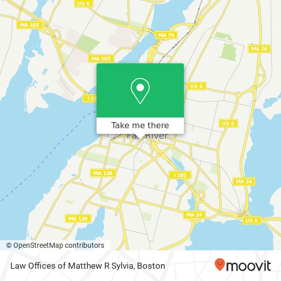 Law Offices of Matthew R Sylvia map