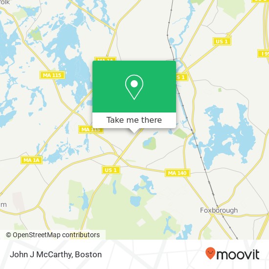 Mapa de John J McCarthy