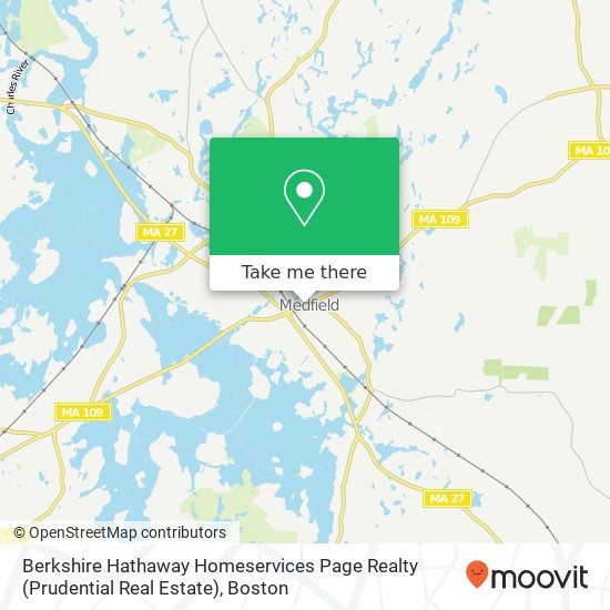 Mapa de Berkshire Hathaway Homeservices Page Realty (Prudential Real Estate)