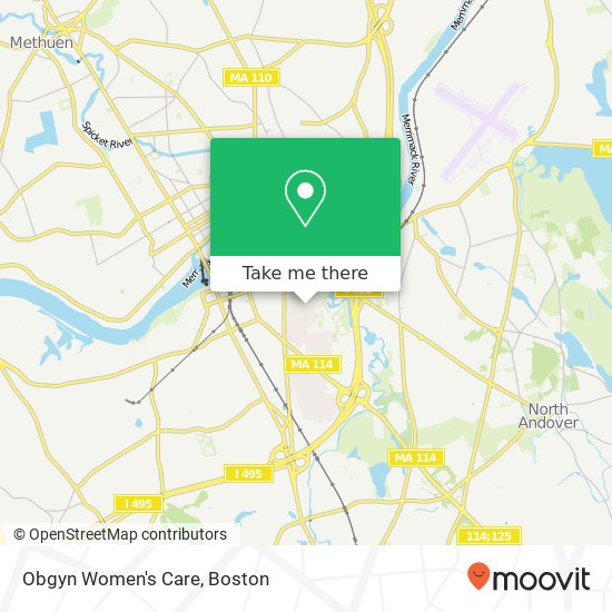 Obgyn Women's Care map