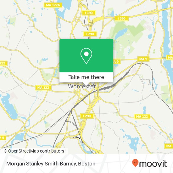 Mapa de Morgan Stanley Smith Barney