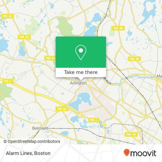 Alarm Lines map