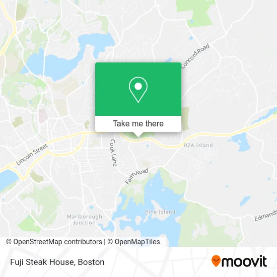 Fuji Steak House map