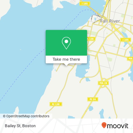 Mapa de Bailey St