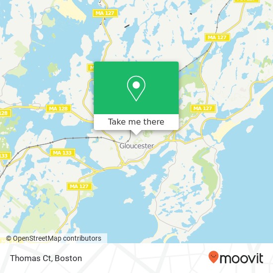 Mapa de Thomas Ct