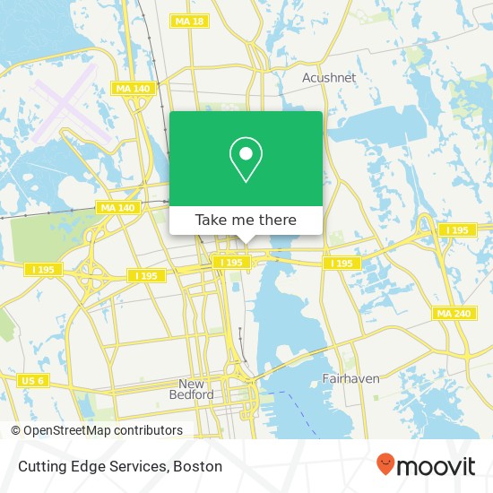 Mapa de Cutting Edge Services