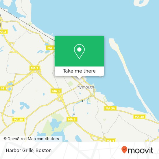 Harbor Grille map