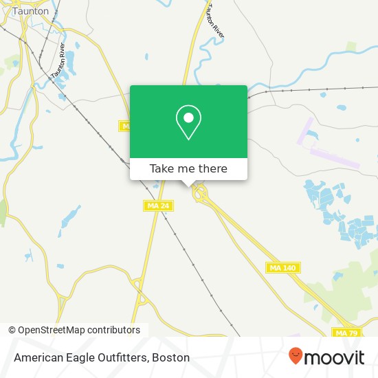 American Eagle Outfitters map