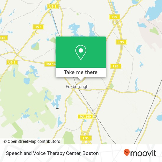 Speech and Voice Therapy Center map