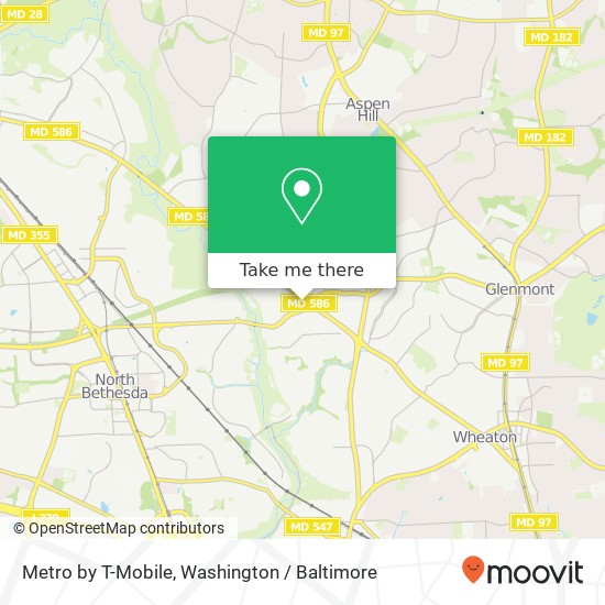 Metro by T-Mobile, 12202 Veirs Mill Rd map