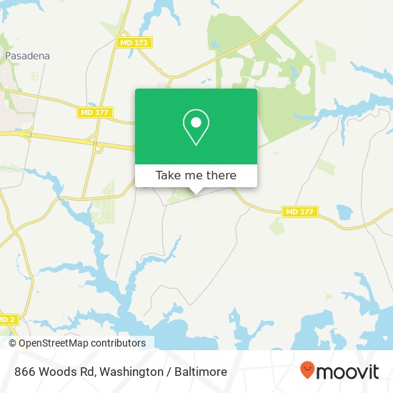 866 Woods Rd, Pasadena, MD 21122 map