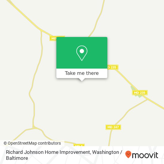 Mapa de Richard Johnson Home Improvement, 39994 Mrs Graves Rd