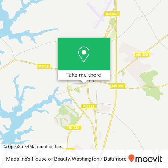 Mapa de Madaline's House of Beauty