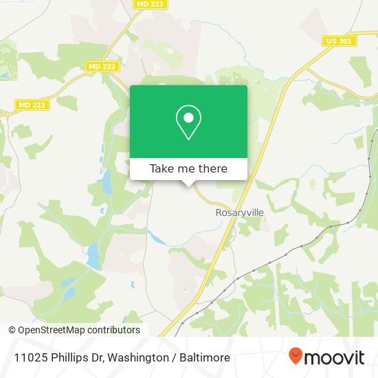 11025 Phillips Dr, Upper Marlboro, MD 20772 map