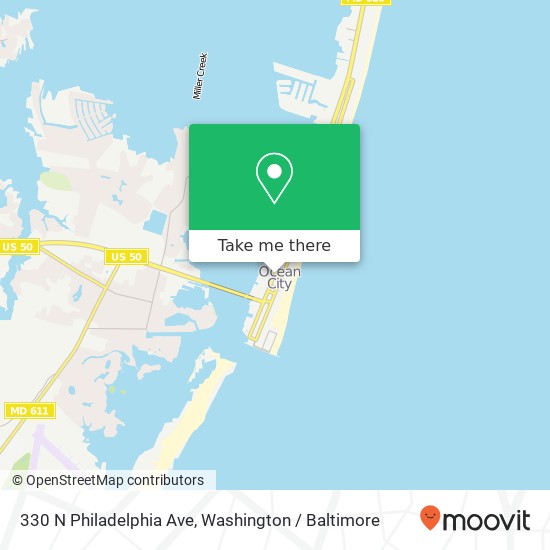 330 N Philadelphia Ave, Ocean City, MD 21842 map