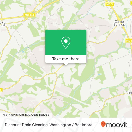Mapa de Discount Drain Cleaning, 7911 Vernon Dr