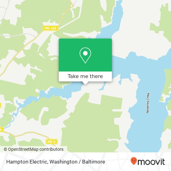 Hampton Electric map