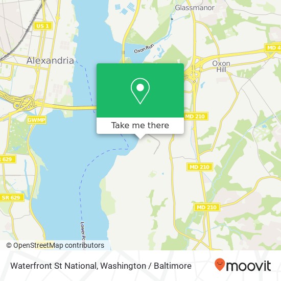 Waterfront St National, Oxon Hill, MD 20745 map