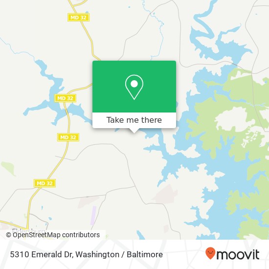 5310 Emerald Dr, Sykesville, MD 21784 map