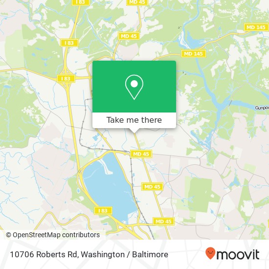 10706 Roberts Rd, Cockeysville, MD 21030 map