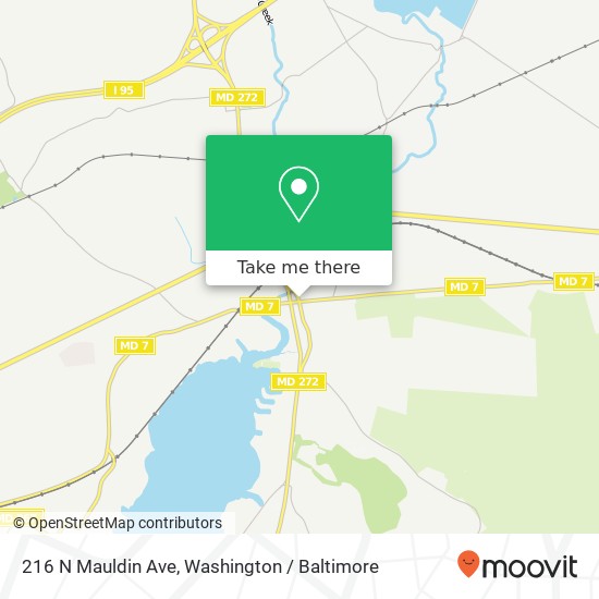 216 N Mauldin Ave, North East, MD 21901 map