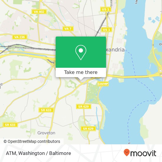 Mapa de ATM, 2000 Huntington Ave