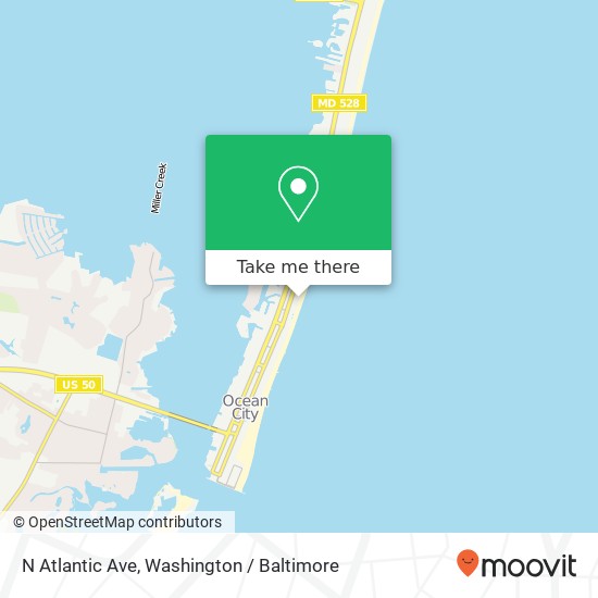 N Atlantic Ave, Ocean City, MD 21842 map
