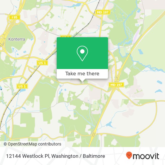 12144 Westlock Pl, Laurel, MD 20708 map