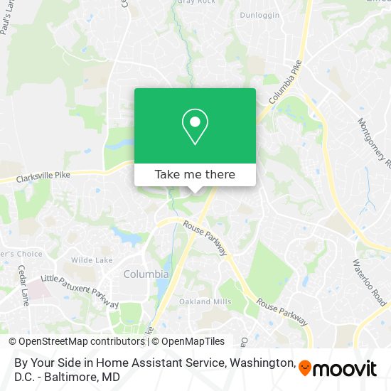 Mapa de By Your Side in Home Assistant Service