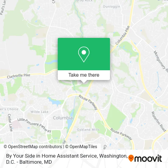 By Your Side in Home Assistant Service map