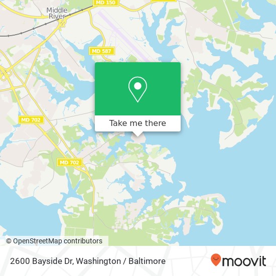 2600 Bayside Dr, Essex, MD 21221 map