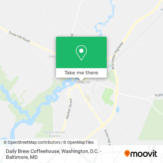 Mapa de Daily Brew Coffeehouse