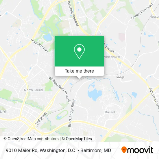 9010 Maier Rd map