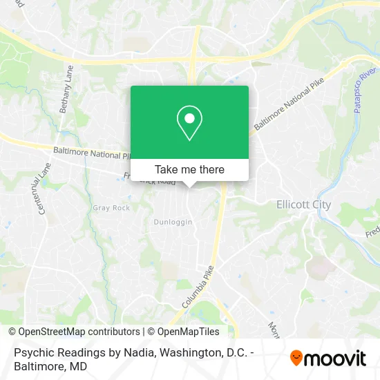 Psychic Readings by Nadia map